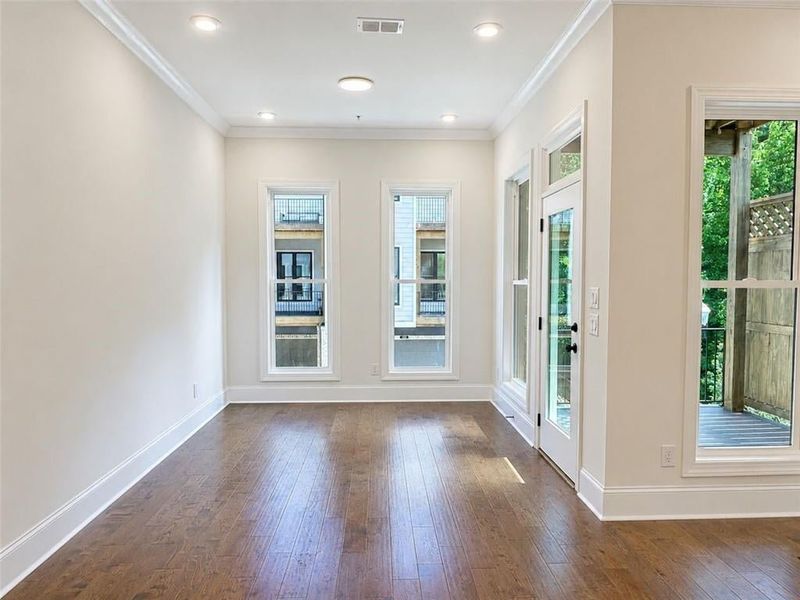 Sun Room is great for office space or extra lounging