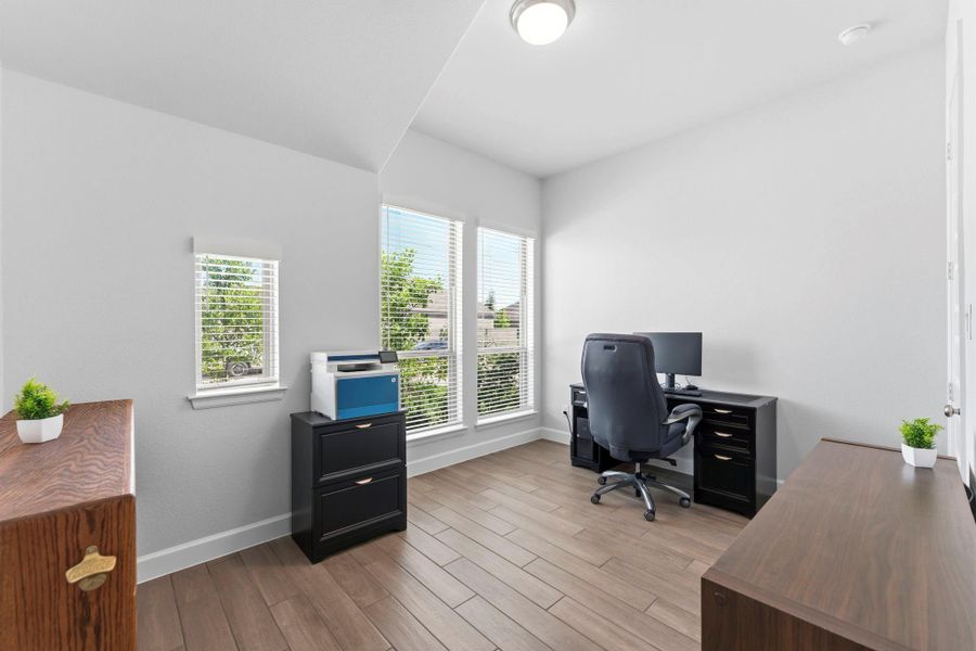 Front Secondary Bedroom, Tile Flooring, Window Coverings and Walk In Closet Front Secondary Bedroom, Tile Flooring, Window Coverings and Walk In Closet
