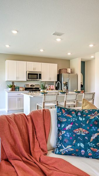 Furnished interior view inside a new home in Waterstone, Groveland (Image 13).