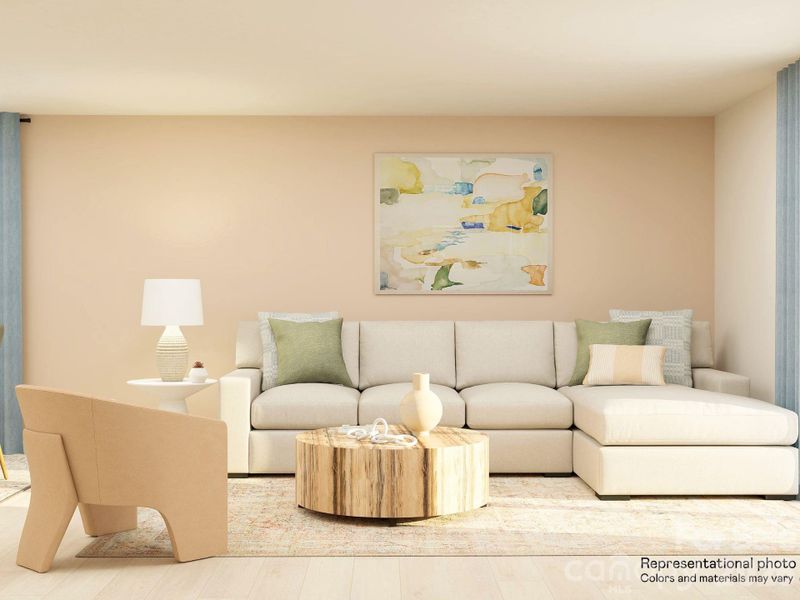 Furnished interior view inside a new home in Cannon Village, York (Image 7). Furnished interior view inside a new home in Cannon Village, York (Image 7).