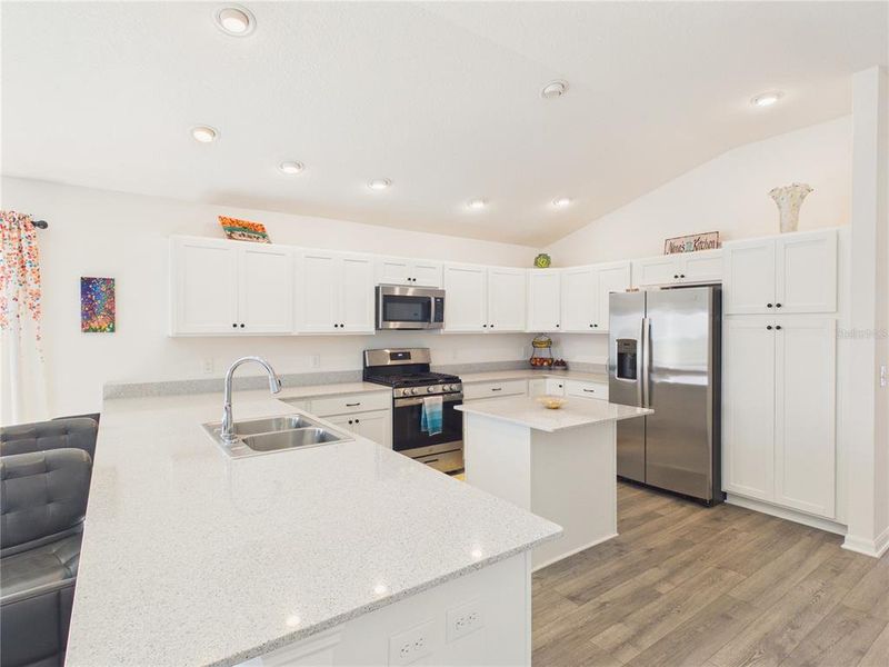 Furnished interior view inside a new home in , The Villages (Image 29).