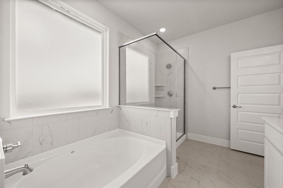 Furnished interior view inside a new home in Saddleback Estates, Boyd (Image 7).