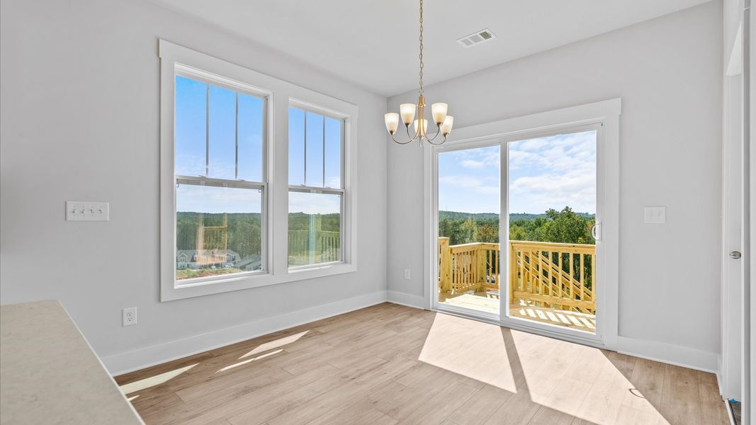 Furnished interior view inside a new home in Pinebrook, Woodruff (Image 13).