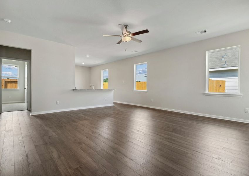 Open floor plan perfect for hosting Open floor plan perfect for hosting