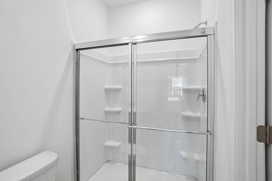 Primary Bath featuring the AW Collection® Serene - Clean forms offer quiet luxury.