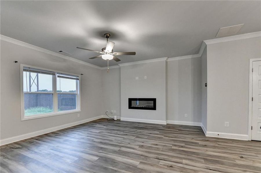 Spacious, unfurnished interior of a new home in Westgate Enclave, Loganville (Image 21).