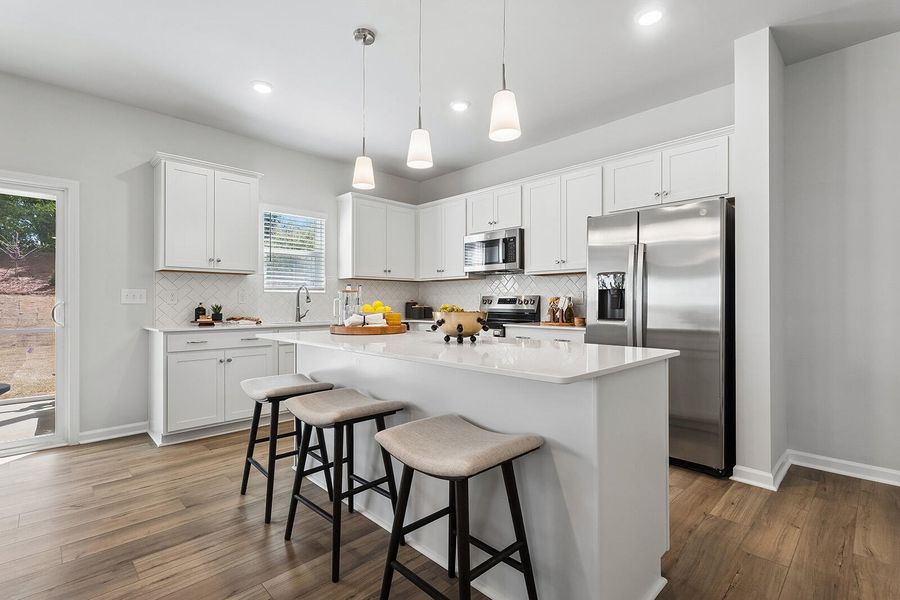 Furnished interior view inside a new home in Six Oaks, Summerville (Image 8).