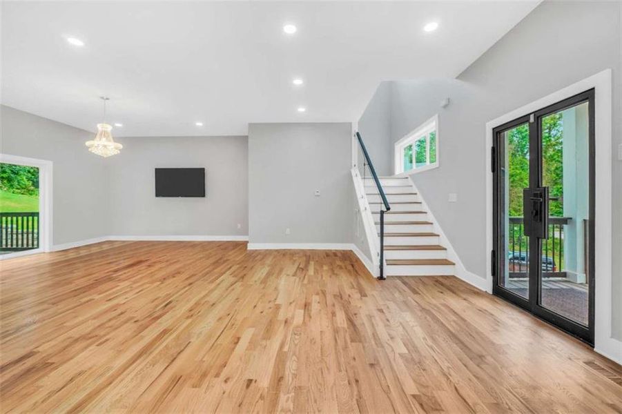 Spacious, unfurnished interior of a new home in , Atlanta (Image 21).