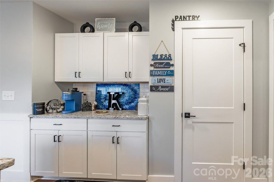 Furnished interior view inside a new home in , Albemarle (Image 6).