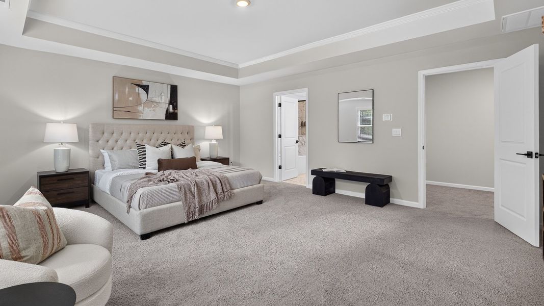 Furnished interior view inside a new home in Sylvan Creek, Denver (Image 29). Furnished interior view inside a new home in Sylvan Creek, Denver (Image 29).