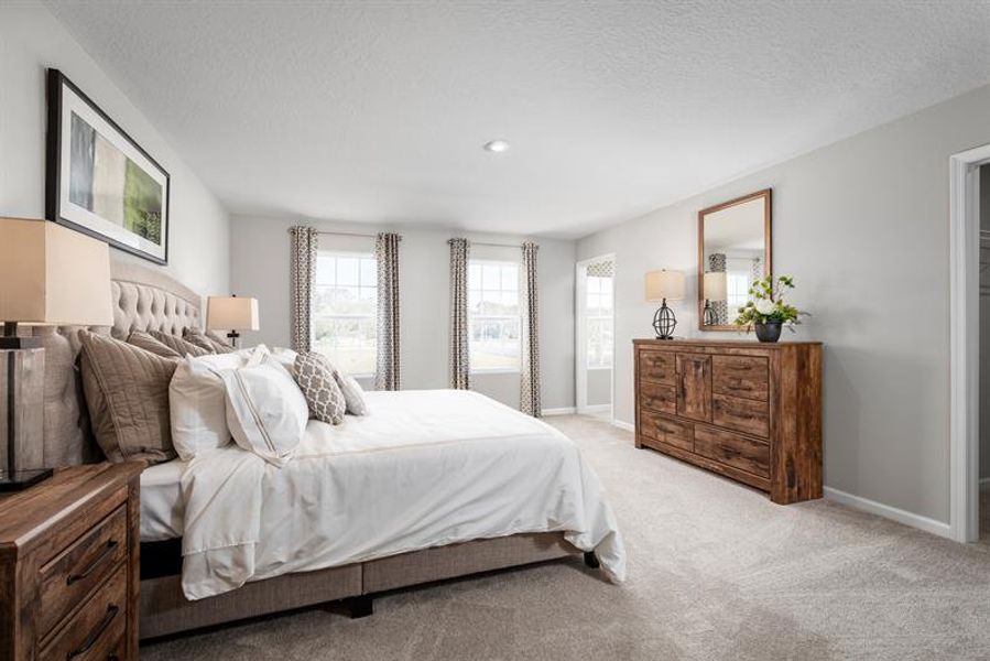 Representative furnished interior of a home built from the Sweet Bay by Ryan Homes in Touchstone, Lakeland (Image 12).