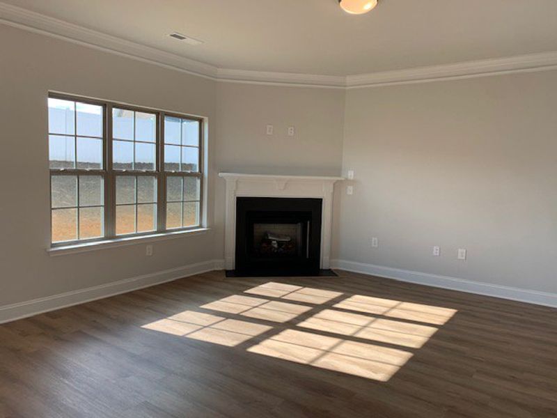 Spacious, unfurnished interior of a new home in Royal Pines, Trinity (Image 17). Spacious, unfurnished interior of a new home in Royal Pines, Trinity (Image 17).