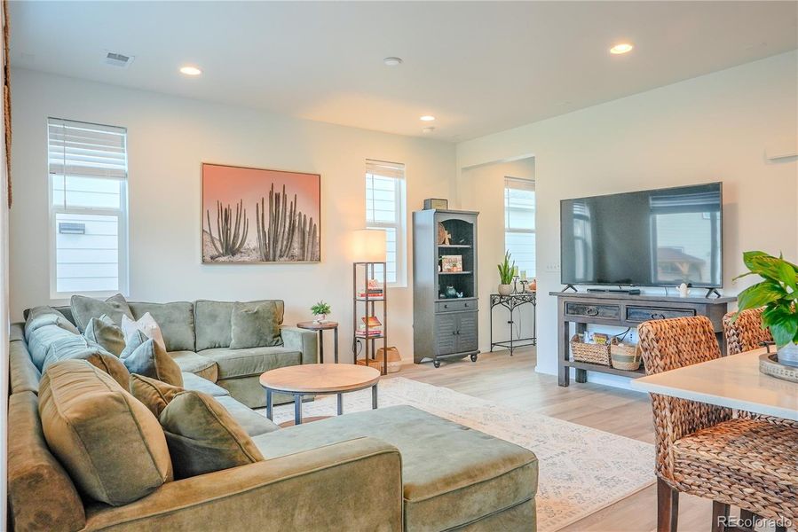 Furnished interior view inside a new home in , Monument (Image 14).