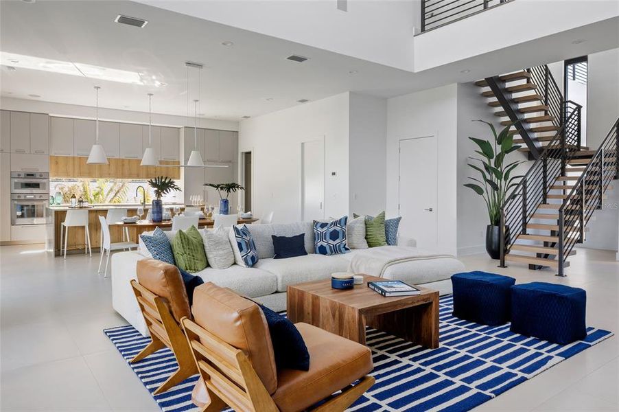 Furnished interior view inside a new home in , Sarasota (Image 14).