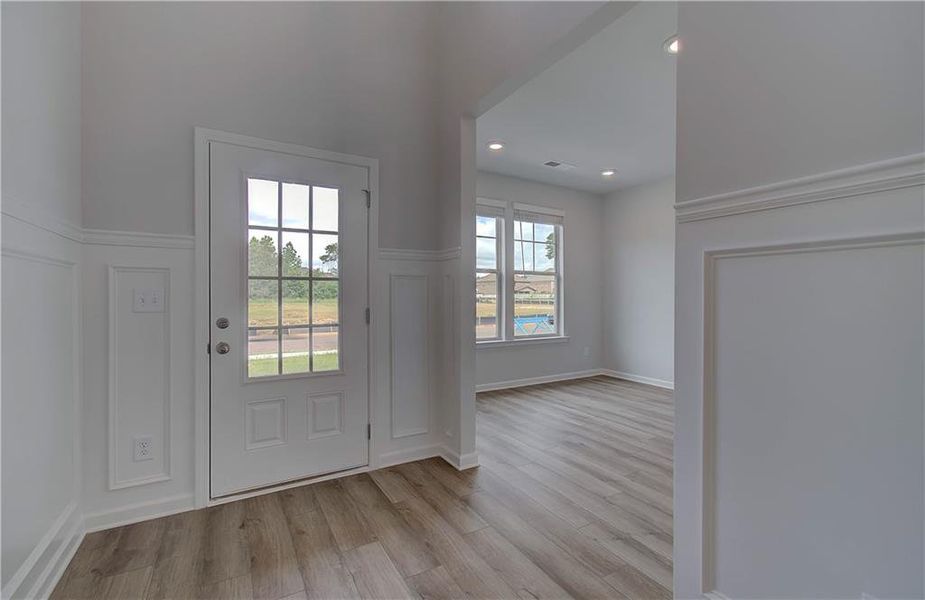 Spacious, unfurnished interior of a new home in Cambria at Traditions, Hampton (Image 12).