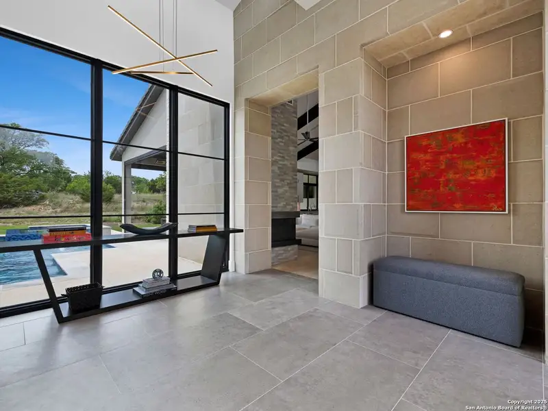 Furnished interior view inside a new home in , Boerne (Image 7).
