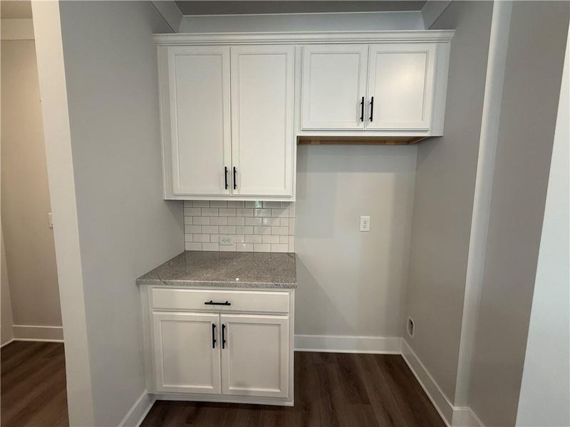 Furnished interior view inside a new home in The Towns at Auburn Station East, Auburn (Image 14).