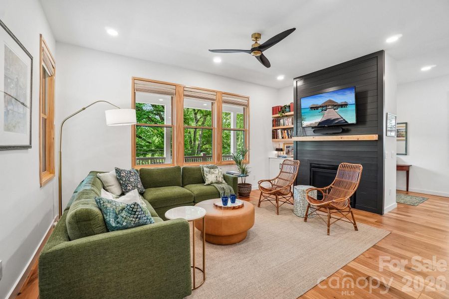 Furnished interior view inside a new home in , Asheville (Image 6).
