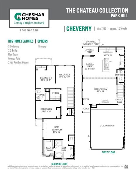 2D floor plan layout of this home in Park Hill, Stafford, TX (Image 5).