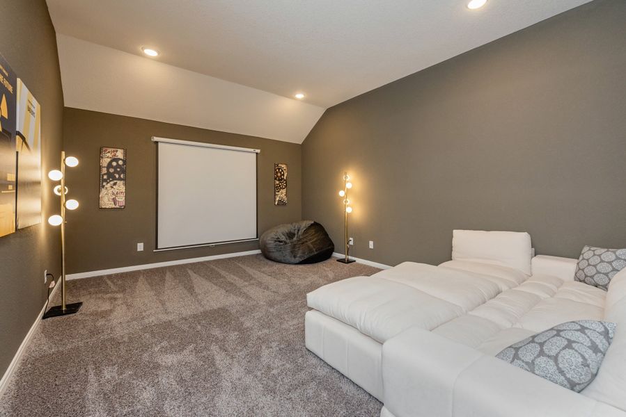 Representative furnished interior of a home built from the The 2516 by Stylecraft Builders in Arroyo Ranch, Seguin (Image 11).