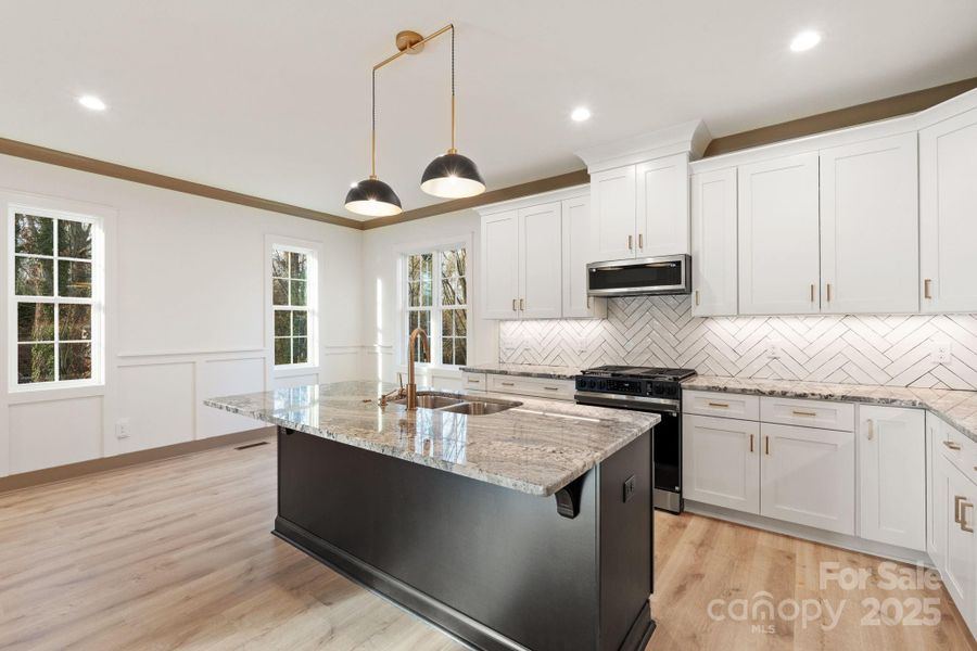Furnished interior view inside a new home in , Winston-Salem (Image 8). Furnished interior view inside a new home in , Winston-Salem (Image 8).