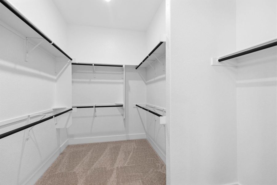 Walk-in closet in Primary Bedroom