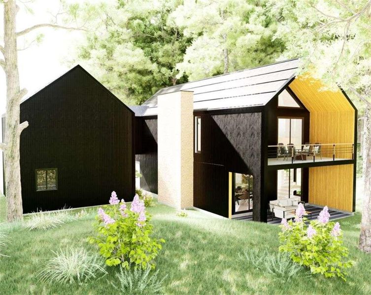 Front exterior of a new home in , Ellijay, GA, highlighting curb appeal (Image 19). Front exterior of a new home in , Ellijay, GA, highlighting curb appeal (Image 19).