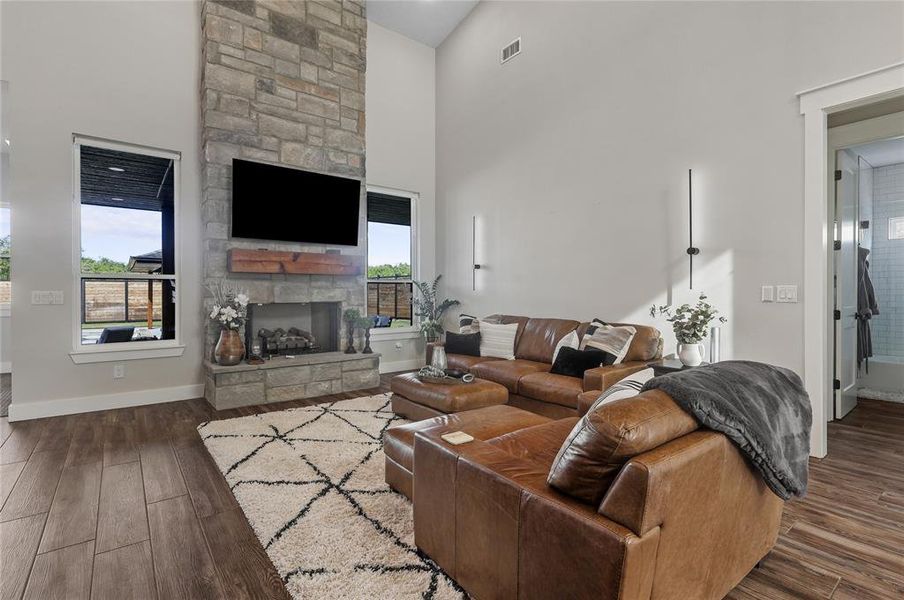 Furnished interior view inside a new home in , Wichita Falls (Image 30). Furnished interior view inside a new home in , Wichita Falls (Image 30).