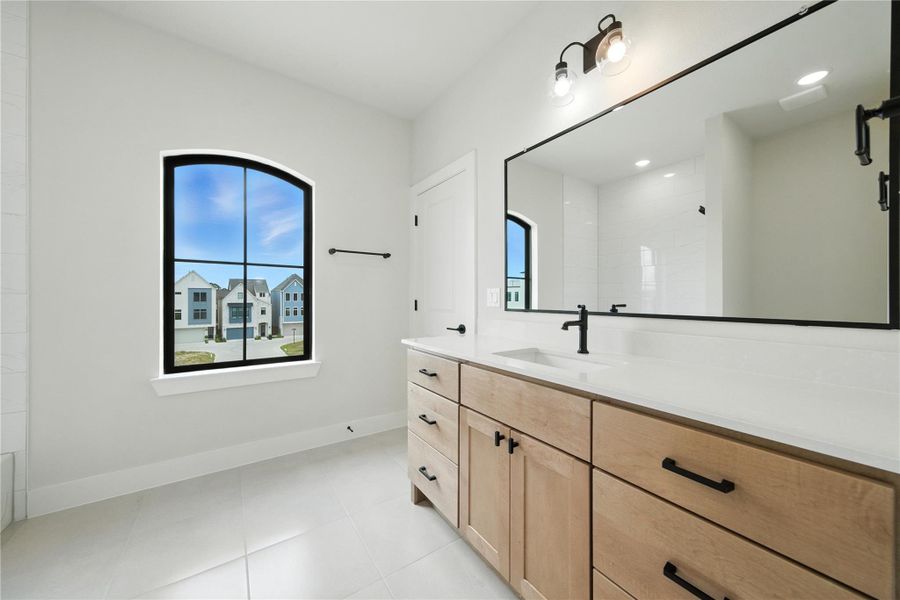 Furnished interior view inside a new home in Spring Valley Creek, Houston (Image 6). Furnished interior view inside a new home in Spring Valley Creek, Houston (Image 6).