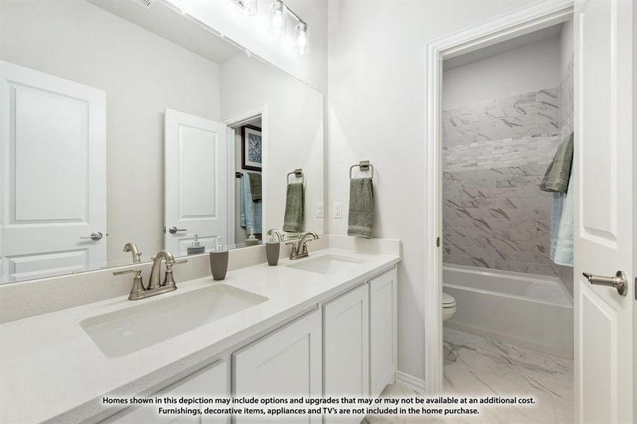 Furnished interior view inside a new home in Silo Mills, Joshua (Image 37).