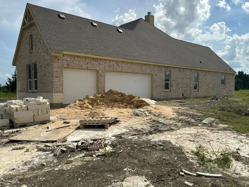In-progress construction of a new home in , Leonard, TX (Image 4).