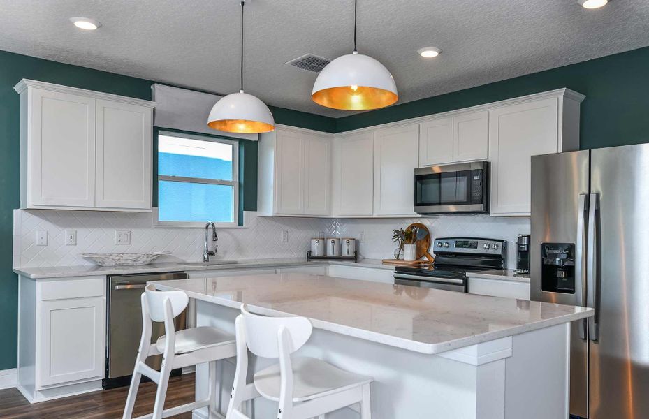 Furnished interior view inside a new home in Oakfield Lakes, Parrish (Image 9).