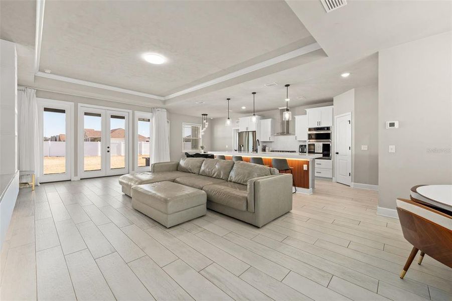 Furnished interior view inside a new home in , Newberry (Image 33).