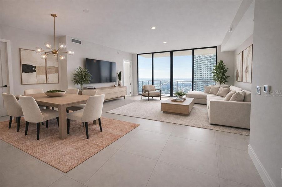 Furnished interior view inside a new home in , St. Petersburg (Image 6). Furnished interior view inside a new home in , St. Petersburg (Image 6).