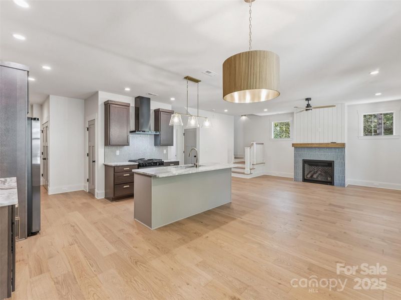 Furnished interior view inside a new home in , Brevard (Image 10).