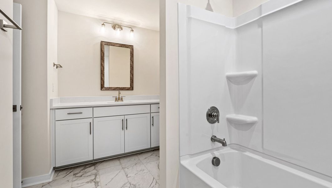 Furnished interior view inside a new home in Adams Glen, Greenville (Image 13).