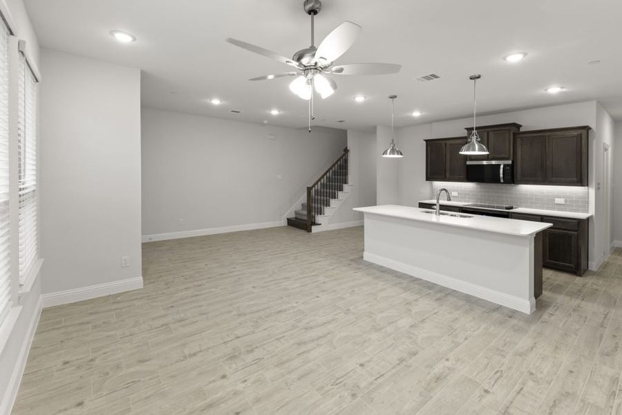 Front exterior of a new home in Sereno Oaks at Buckner Terrace, Dallas, TX, highlighting curb appeal (Image 11).