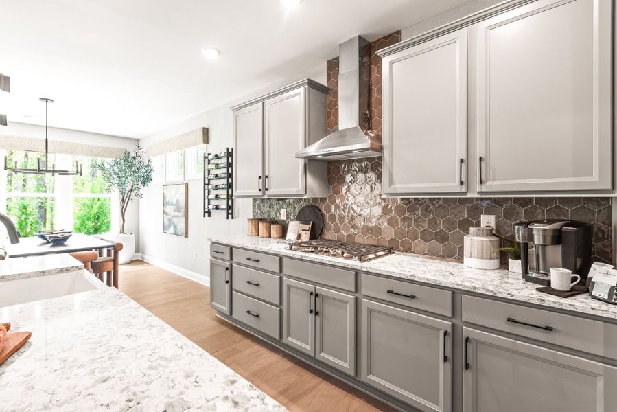Representative furnished interior of a home built from the Maxwell by Fischer Homes in Easton Park, Dallas (Image 18).