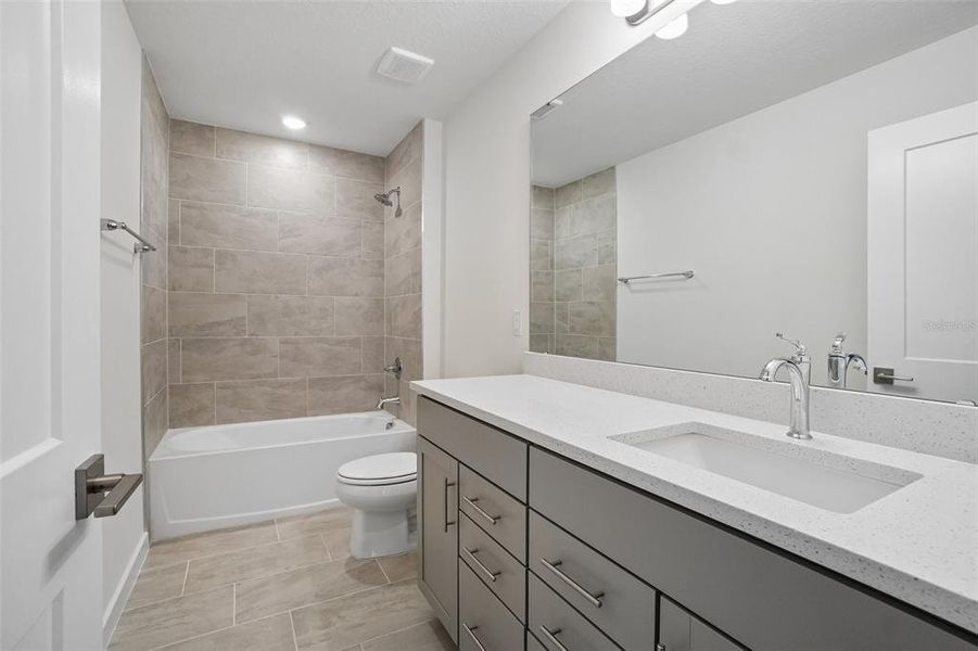 Furnished interior view inside a new home in Grasslands West, Lakeland (Image 12).