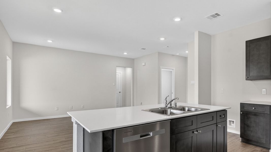 Furnished interior view inside a new home in Waverly Estates, Josephine (Image 6).