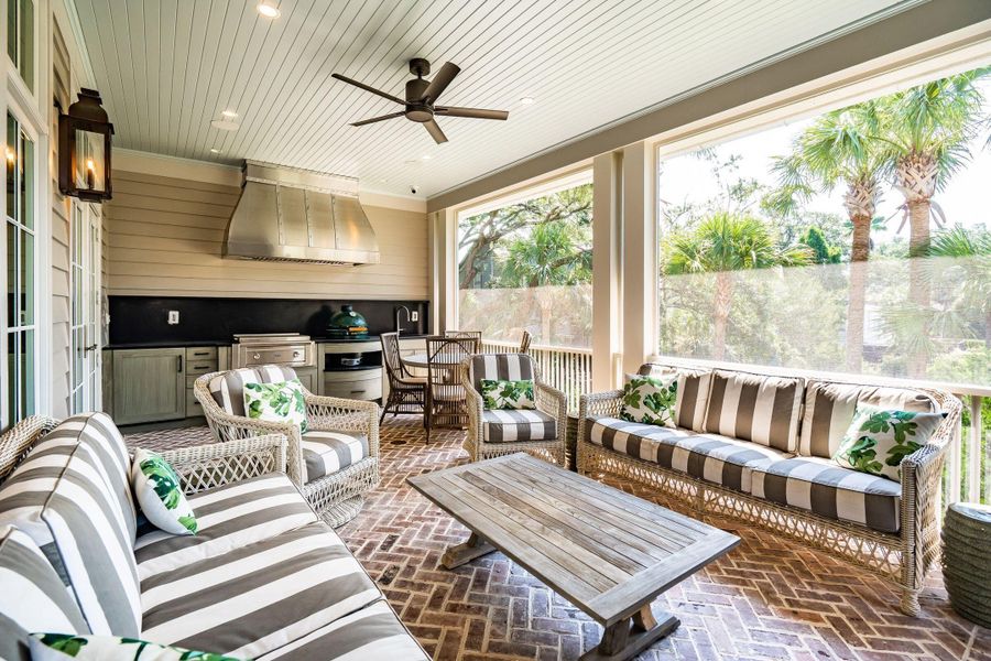 Exterior details and patio area of a home in , Mount Pleasant (Image 30).