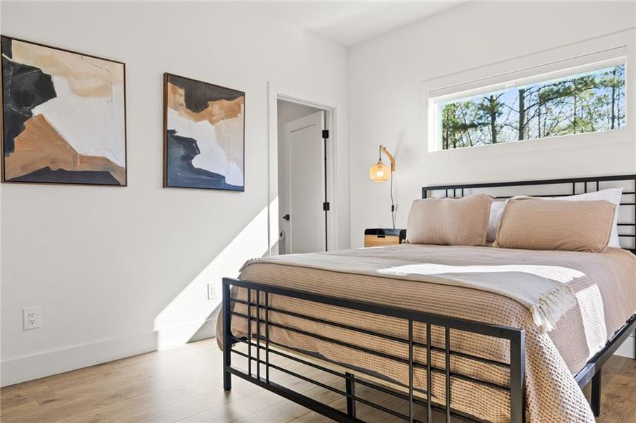 Furnished interior view inside a new home in , Blue Ridge (Image 38).