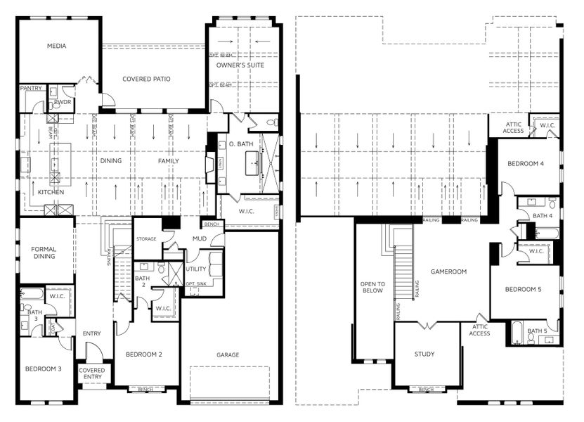 Image 34 representing the Reese by Southgate Homes in Windsong Ranch 71' Series, Prosper, TX. Image 34 representing the Reese by Southgate Homes in Windsong Ranch 71' Series, Prosper, TX.