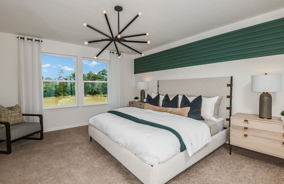 Furnished interior view inside a new home in Silverlake, Lake Alfred (Image 10).