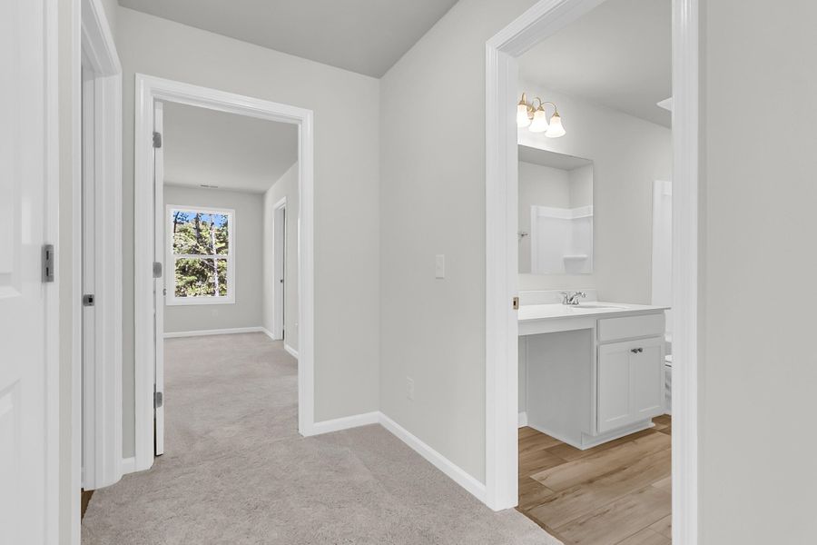 Spacious, unfurnished interior of a new home in Central Creek, Goose Creek (Image 20).