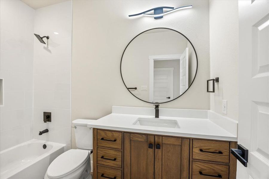 Furnished interior view inside a new home in , Granbury (Image 15).