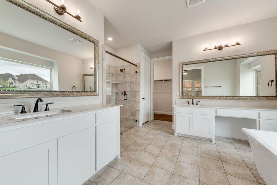 Furnished interior view inside a new home in Monterra, Fate (Image 8). Furnished interior view inside a new home in Monterra, Fate (Image 8).