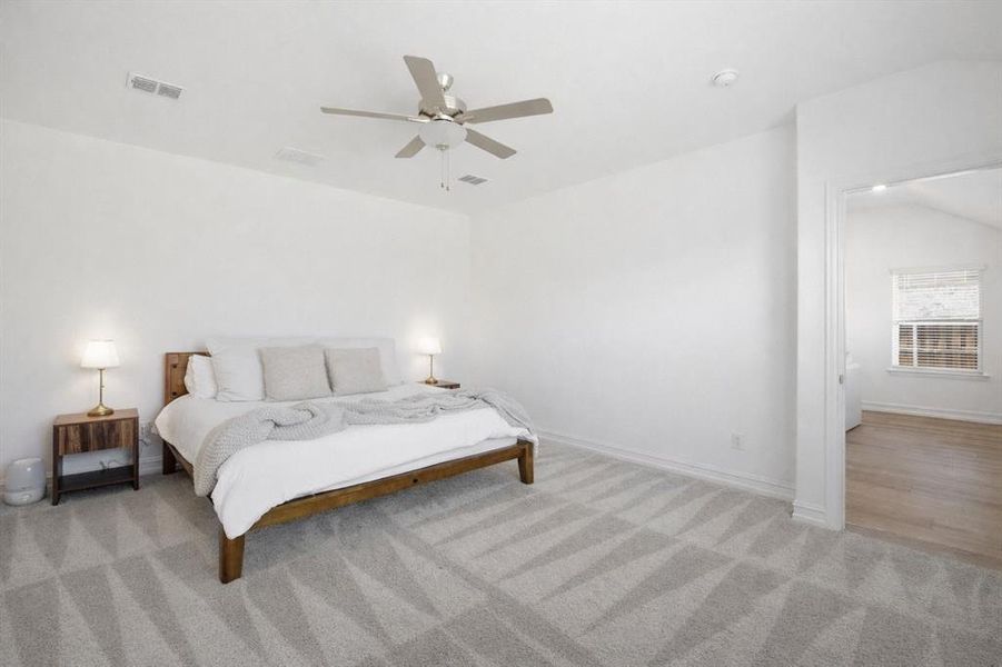 Furnished interior view inside a new home in Westside Preserve, Midlothian (Image 16).