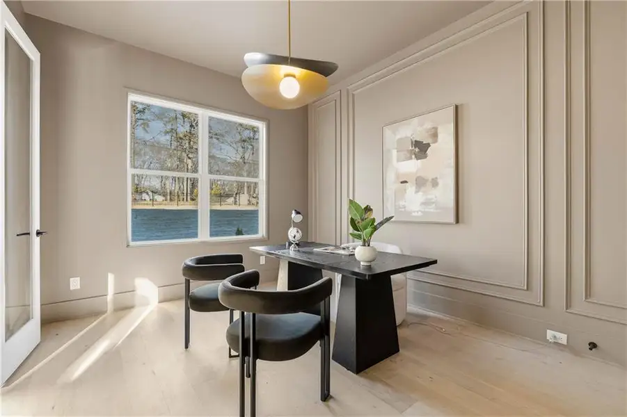 Furnished interior view inside a new home in , Lawrenceville (Image 10).