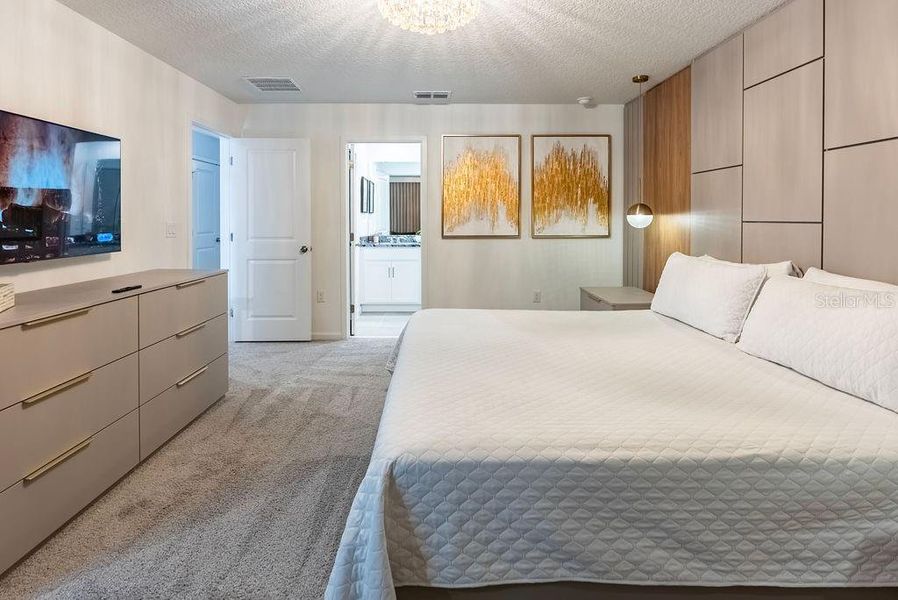 Furnished interior view inside a new home in , Kissimmee (Image 37). Furnished interior view inside a new home in , Kissimmee (Image 37).